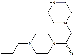 2-(piperazin-1-yl)-1-(4-propylpiperazin-1-yl)propan-1-one