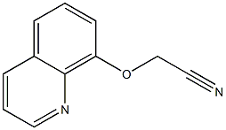 2-(quinolin-8-yloxy)acetonitrile Structure