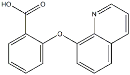 2-(quinolin-8-yloxy)benzoic acid Structure
