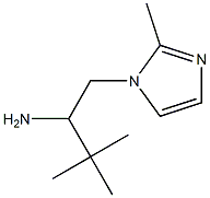 2,2-dimethyl-1-[(2-methyl-1H-imidazol-1-yl)methyl]propylamine Structure