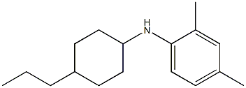 2,4-dimethyl-N-(4-propylcyclohexyl)aniline