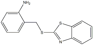2-[(1,3-benzothiazol-2-ylsulfanyl)methyl]aniline