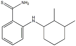 2-[(2,3-dimethylcyclohexyl)amino]benzene-1-carbothioamide Structure