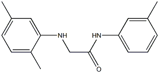 2-[(2,5-dimethylphenyl)amino]-N-(3-methylphenyl)acetamide|
