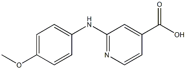 2-[(4-methoxyphenyl)amino]pyridine-4-carboxylic acid