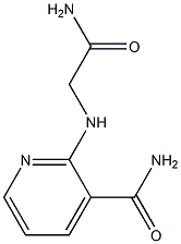 2-[(carbamoylmethyl)amino]pyridine-3-carboxamide Structure