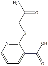2-[(carbamoylmethyl)sulfanyl]pyridine-3-carboxylic acid|
