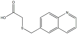 2-[(quinolin-6-ylmethyl)sulfanyl]acetic acid|