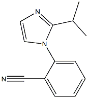 2-[2-(propan-2-yl)-1H-imidazol-1-yl]benzonitrile Structure