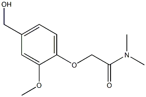 2-[4-(hydroxymethyl)-2-methoxyphenoxy]-N,N-dimethylacetamide