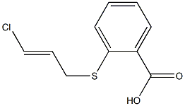 2-{[(2E)-3-chloroprop-2-enyl]thio}benzoic acid