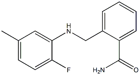 2-{[(2-fluoro-5-methylphenyl)amino]methyl}benzamide