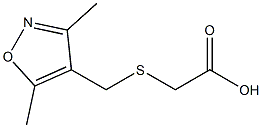 2-{[(3,5-dimethyl-1,2-oxazol-4-yl)methyl]sulfanyl}acetic acid|
