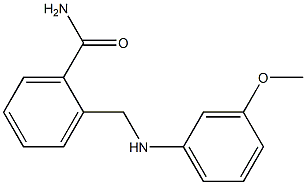 2-{[(3-methoxyphenyl)amino]methyl}benzamide