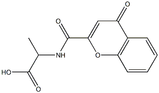 2-{[(4-oxo-4H-chromen-2-yl)carbonyl]amino}propanoic acid