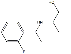 2-{[1-(2-fluorophenyl)ethyl]amino}butan-1-ol