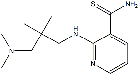 2-{[3-(dimethylamino)-2,2-dimethylpropyl]amino}pyridine-3-carbothioamide Structure