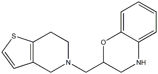 2-{4H,5H,6H,7H-thieno[3,2-c]pyridin-5-ylmethyl}-3,4-dihydro-2H-1,4-benzoxazine