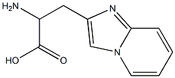 2-amino-3-imidazo[1,2-a]pyridin-2-ylpropanoic acid Structure