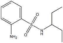  2-amino-N-(1-ethylpropyl)benzenesulfonamide