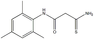 2-carbamothioyl-N-(2,4,6-trimethylphenyl)acetamide Structure