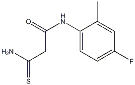 2-carbamothioyl-N-(4-fluoro-2-methylphenyl)acetamide