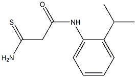 2-carbamothioyl-N-[2-(propan-2-yl)phenyl]acetamide