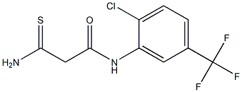 2-carbamothioyl-N-[2-chloro-5-(trifluoromethyl)phenyl]acetamide|
