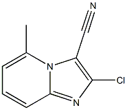 2-chloro-5-methylimidazo[1,2-a]pyridine-3-carbonitrile Structure