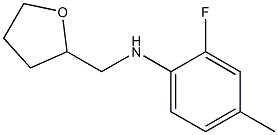 2-fluoro-4-methyl-N-(oxolan-2-ylmethyl)aniline