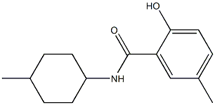 2-hydroxy-5-methyl-N-(4-methylcyclohexyl)benzamide