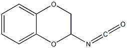 2-isocyanato-2,3-dihydro-1,4-benzodioxine Structure