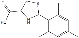 2-mesityl-1,3-thiazolidine-4-carboxylic acid Structure