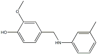 2-methoxy-4-{[(3-methylphenyl)amino]methyl}phenol