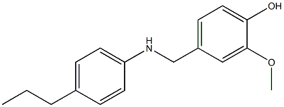 2-methoxy-4-{[(4-propylphenyl)amino]methyl}phenol|