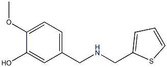 2-methoxy-5-{[(thiophen-2-ylmethyl)amino]methyl}phenol