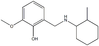 2-methoxy-6-{[(2-methylcyclohexyl)amino]methyl}phenol