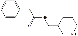 2-phenyl-N-(piperidin-3-ylmethyl)acetamide