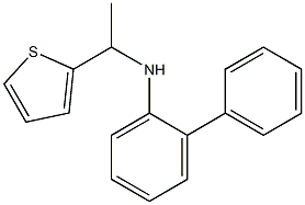 2-phenyl-N-[1-(thiophen-2-yl)ethyl]aniline