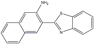 3-(1,3-benzothiazol-2-yl)naphthalen-2-amine