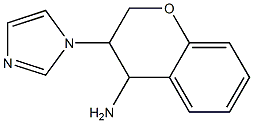 3-(1H-imidazol-1-yl)-3,4-dihydro-2H-1-benzopyran-4-amine