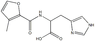 3-(1H-imidazol-4-yl)-2-[(3-methyl-2-furoyl)amino]propanoic acid|