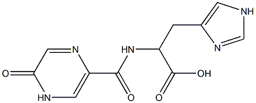 3-(1H-imidazol-4-yl)-2-[(5-oxo-4,5-dihydropyrazin-2-yl)formamido]propanoic acid