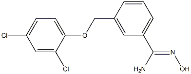  3-(2,4-dichlorophenoxymethyl)-N'-hydroxybenzene-1-carboximidamide