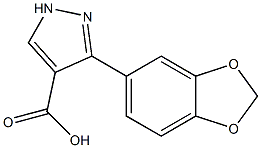 3-(2H-1,3-benzodioxol-5-yl)-1H-pyrazole-4-carboxylic acid