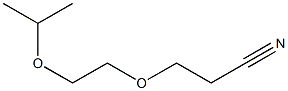 3-(2-isopropoxyethoxy)propanenitrile 结构式