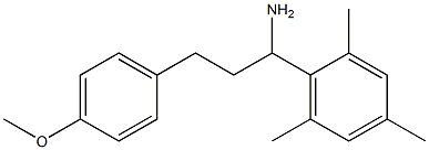 3-(4-methoxyphenyl)-1-(2,4,6-trimethylphenyl)propan-1-amine