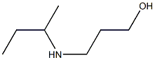 3-(butan-2-ylamino)propan-1-ol Structure