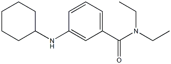  3-(cyclohexylamino)-N,N-diethylbenzamide