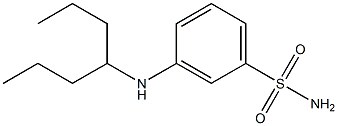 3-(heptan-4-ylamino)benzene-1-sulfonamide|